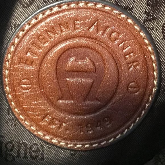 VINTAGE Etienne Aigner Leather Hobo Bag - Picture 7 of 8